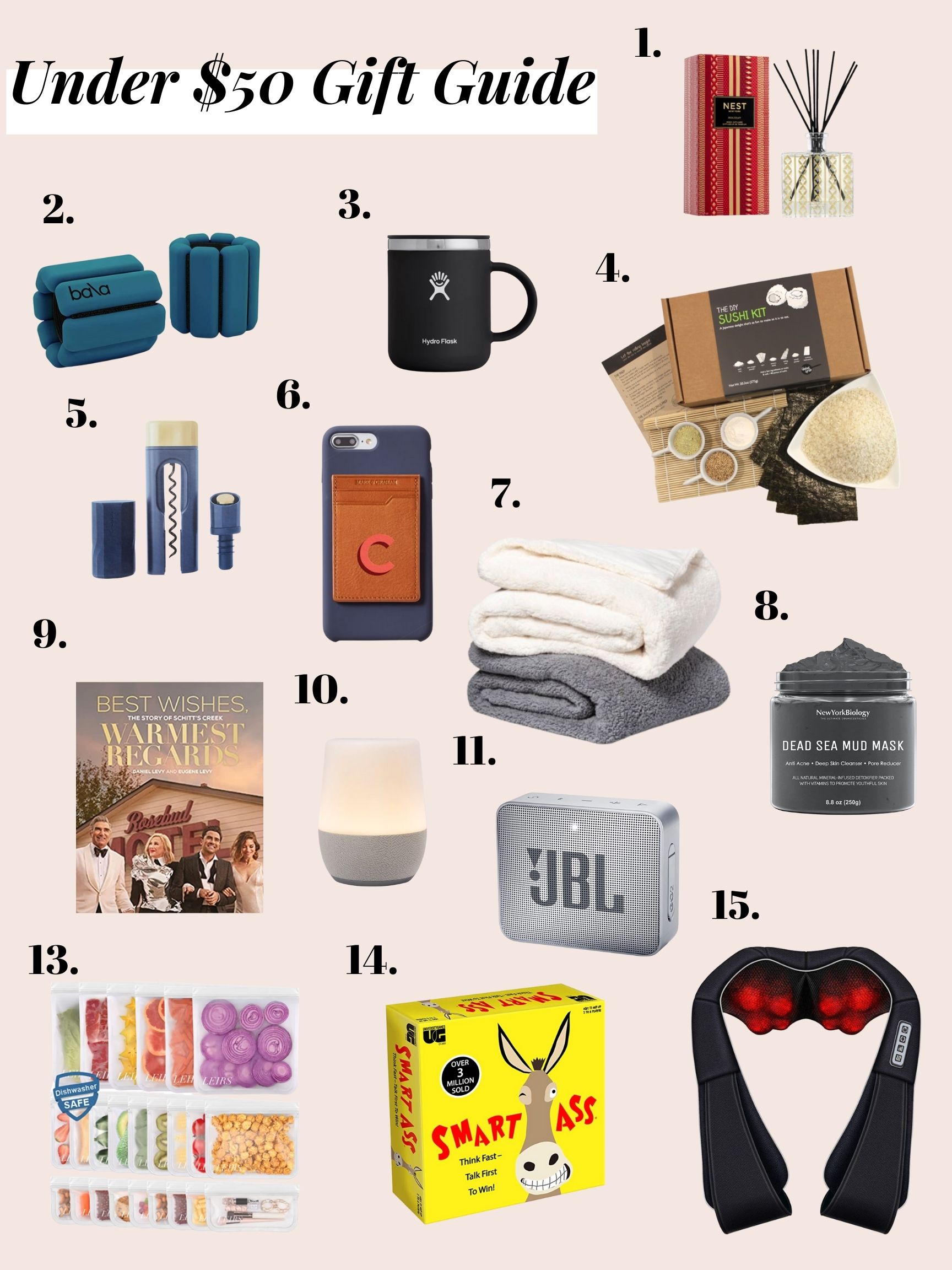 Gift Guide:  Under $50 (Including Designer Dupes!)